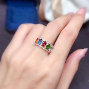 A variety of colorful opening rings